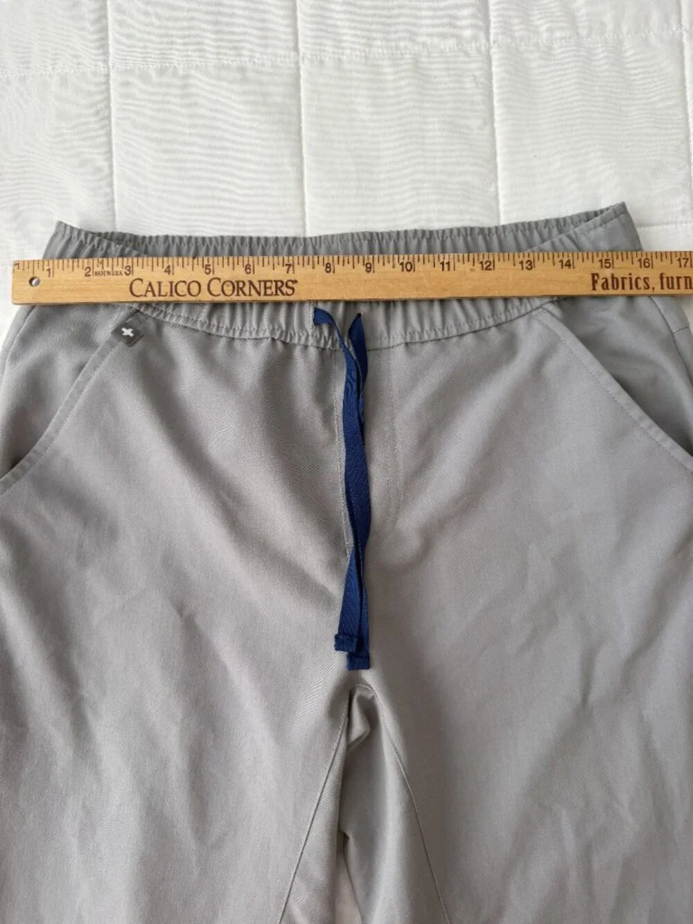 FIGS Technical Collection Jogger Scrub Pants Gray Size Medium